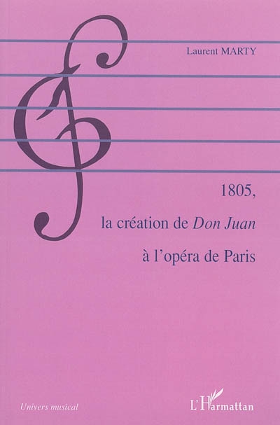 1805, la création de Don Juan à l'Opéra de Paris