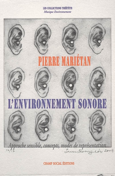 Ecrit de musique. Vol. 2. L'environnement sonore : approche sensible, concepts, modes de représentation