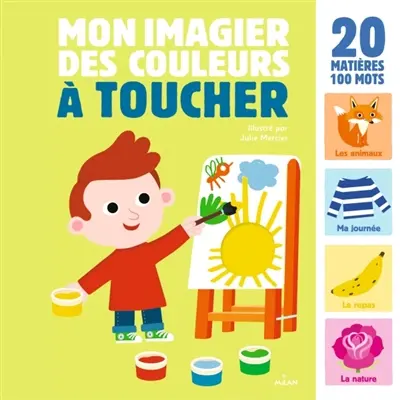 Mon imagier des couleurs à toucher