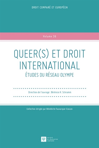 Queer(s) et droit international : études du réseau Olympe