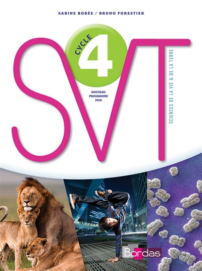 SVT cycle 4 : nouveau programme 2016 : petit format