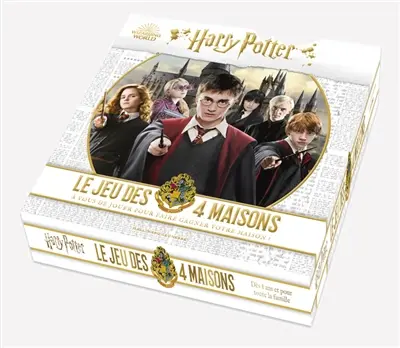 Harry Potter : le jeu des 4 maisons : à vous de jouer pour faire gagner votre maison !