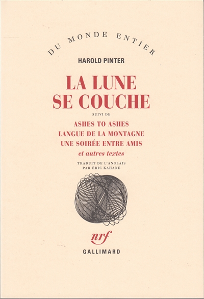 La lune se couche. Ashes to...