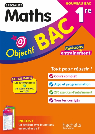Maths spécialité 1re :...
