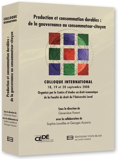 Production et consommation durables : de la gouvernance au consommateur-citoyen