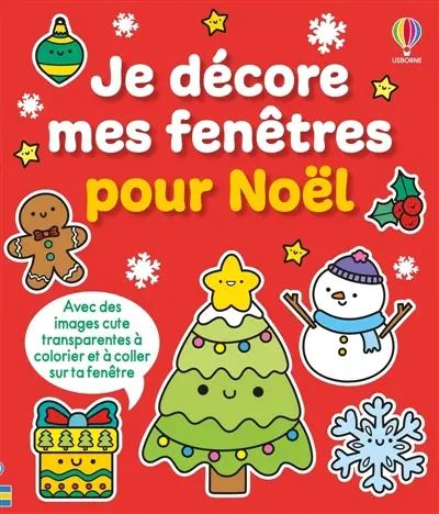 Je décore mes fenêtres pour Noël : dès 5 ans