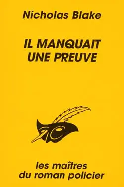 Il manquait une preuve