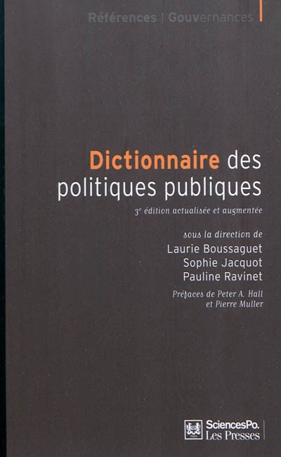 Dictionnaire des politiques publiques