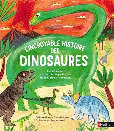 L'incroyable histoire des dinosaures : il était une fois la très très longue histoire des tout premiers animaux
