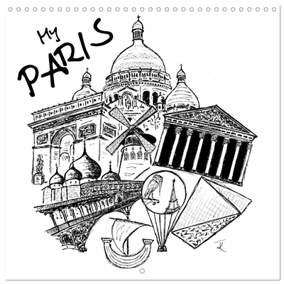 My PARIS (Calendrier mural...