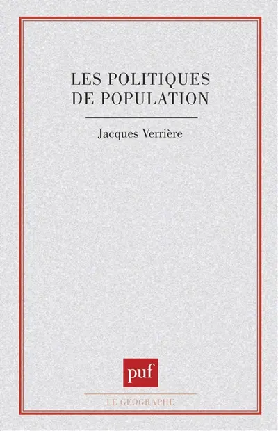 Les Politiques de population