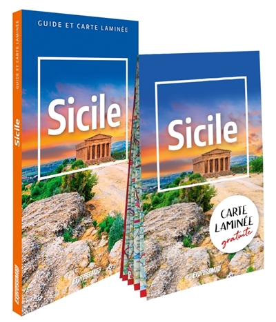 Sicile : guide et carte laminée