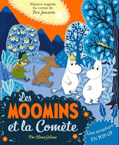 Les Moomins et la comète : une aventure en pop-up