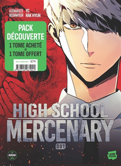 High school mercenary : pack découverte t.1 & 2
