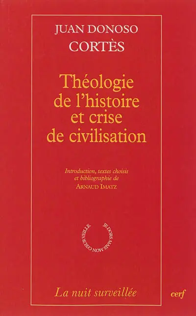 Théologie de l'histoire et crise de civilisation