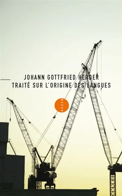 Traité sur l'origine des langues