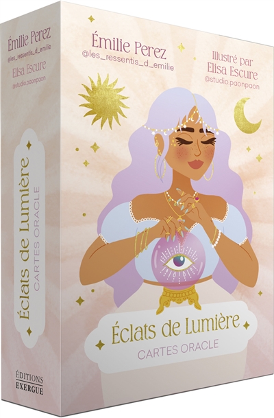 Eclats de lumière : cartes oracle