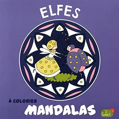 Mandalas à colorier : elfes