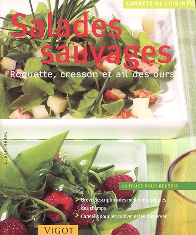 Salades sauvages : roquette, cresson et ail des ours