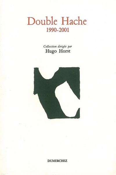 Catalogue anthologique : 1990-2001