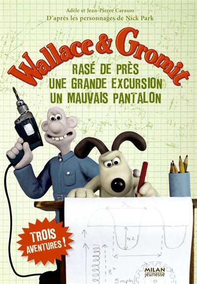 Wallace et Gromit : trois aventures !