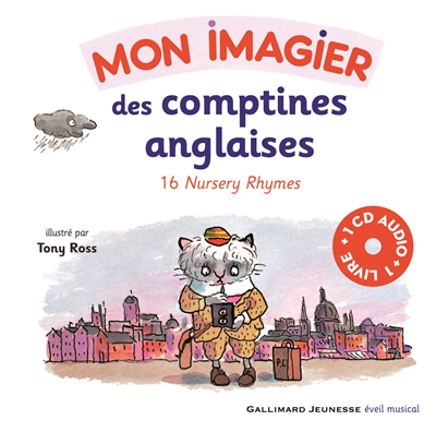Mon imagier des comptines anglaises : 16 nursery rhymes