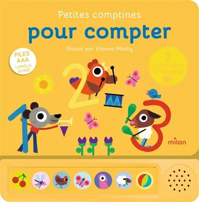 Petites comptines pour compter : 7 chansons à écouter