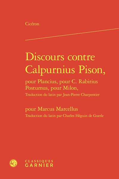 Discours contre Calpurnius...