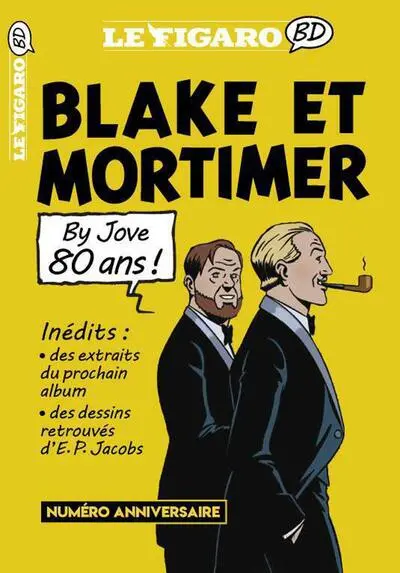 Le Figaro enquêtes, hors-série. Blake et Mortimer ont 80 ans, bon anniversaire !