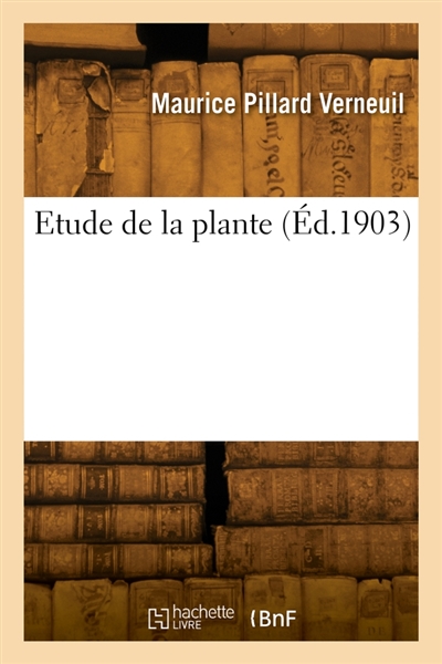 Etude de la plante