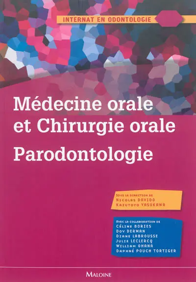 Médecine orale et chirurgie orale, parodontologie
