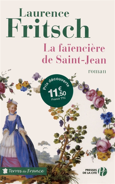 couverture du livre La faïencière de Saint-Jean