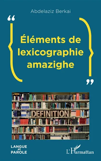 Eléments de lexicographie amazighe