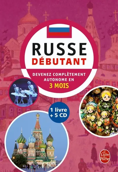 Russe débutant : 1 leçon par jour pendant 3 mois