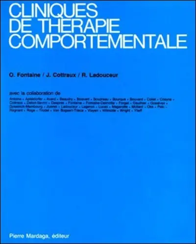 Cliniques de thérapie comportementale