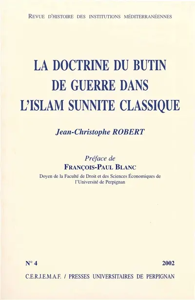 Revue d'histoire des institutions méditerranéennes, n° 3. Histoire institutionnelle et sociale de l'Antiquité : mélanges Léon-Robert Ménager