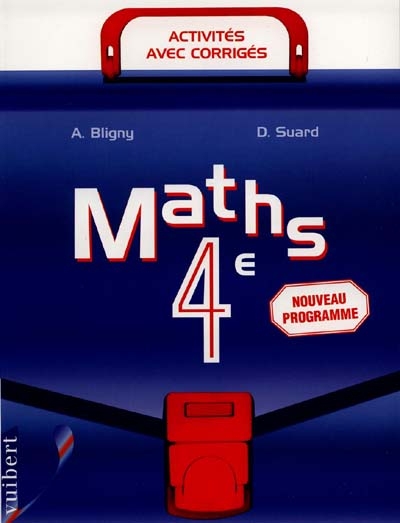 Maths, 4e : exercices avec solutions
