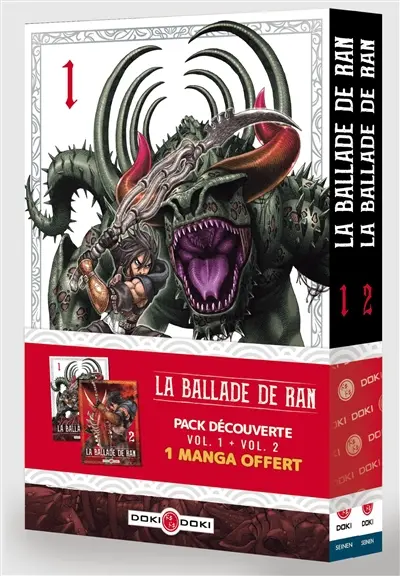 La ballade de Ran : pack découverte vol. 1 + vol. 2