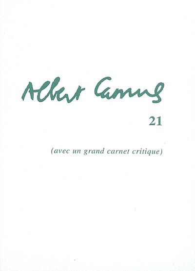 Albert Camus. Vol. 21
