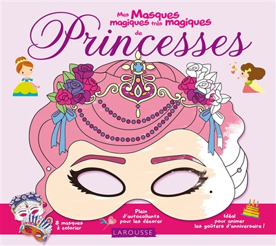 Mes masques magiques de princesses