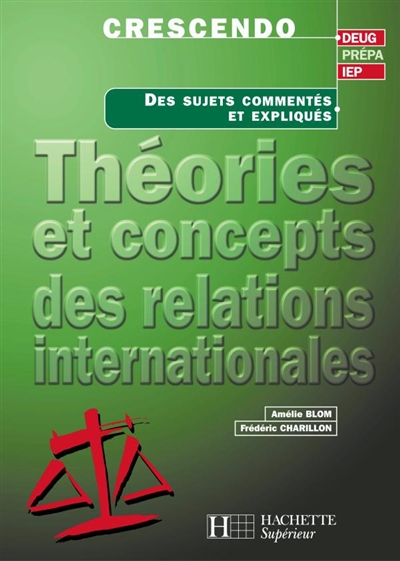 Théories et concepts des relations internationales : Deug, IEP