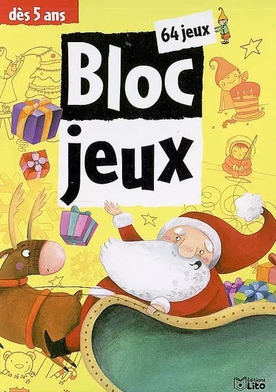 Bloc jeux Noël : 64 jeux, dès 5 ans