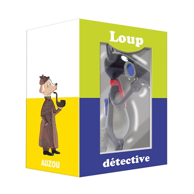 figurine individuelle loup detective