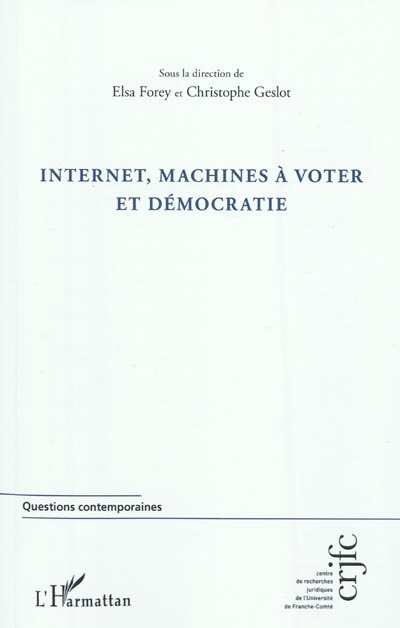 Internet, machines à voter et démocratie