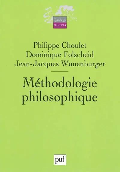 Méthodologie philosophique