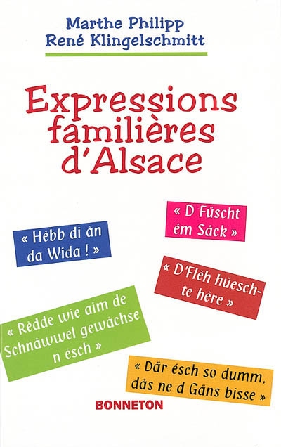 Expressions familières d'Alsace