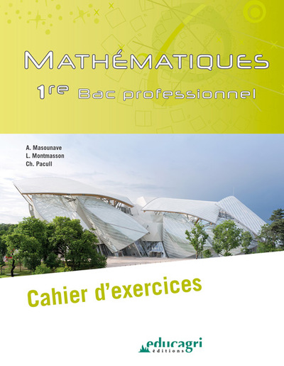 Mathématiques 1re bac professionnel : cahier d'exercices