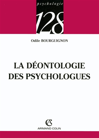 La déontologie des psychologues