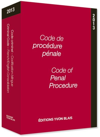 Code de procédure pénale 2013