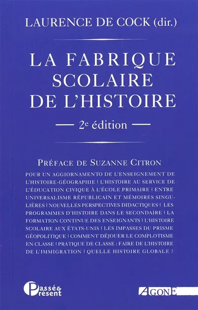 La fabrique scolaire de l'histoire